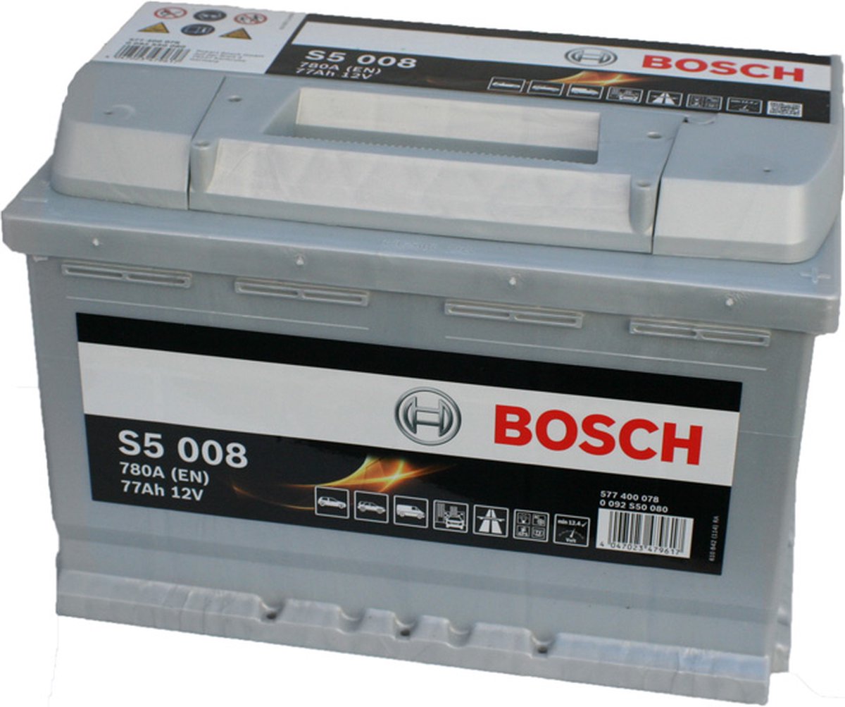 BOSCH | Accu - 12V 77Ah | S5008 - 0 092 S50 080 | Auto Start Accu Accuvoertuig kopen online