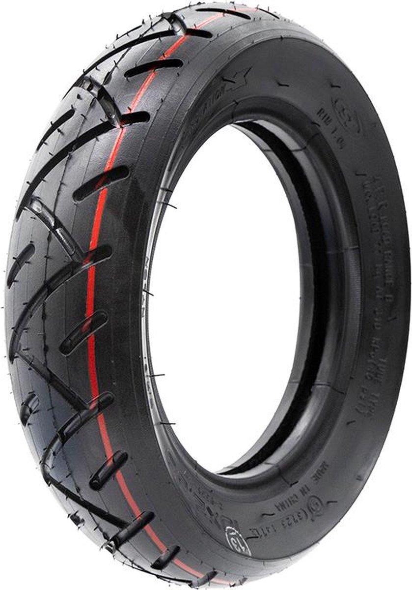 buitenband 10x2 5 6 cst elektrische step zwart rubber duurzaam lekbestendig grip stabiliteit