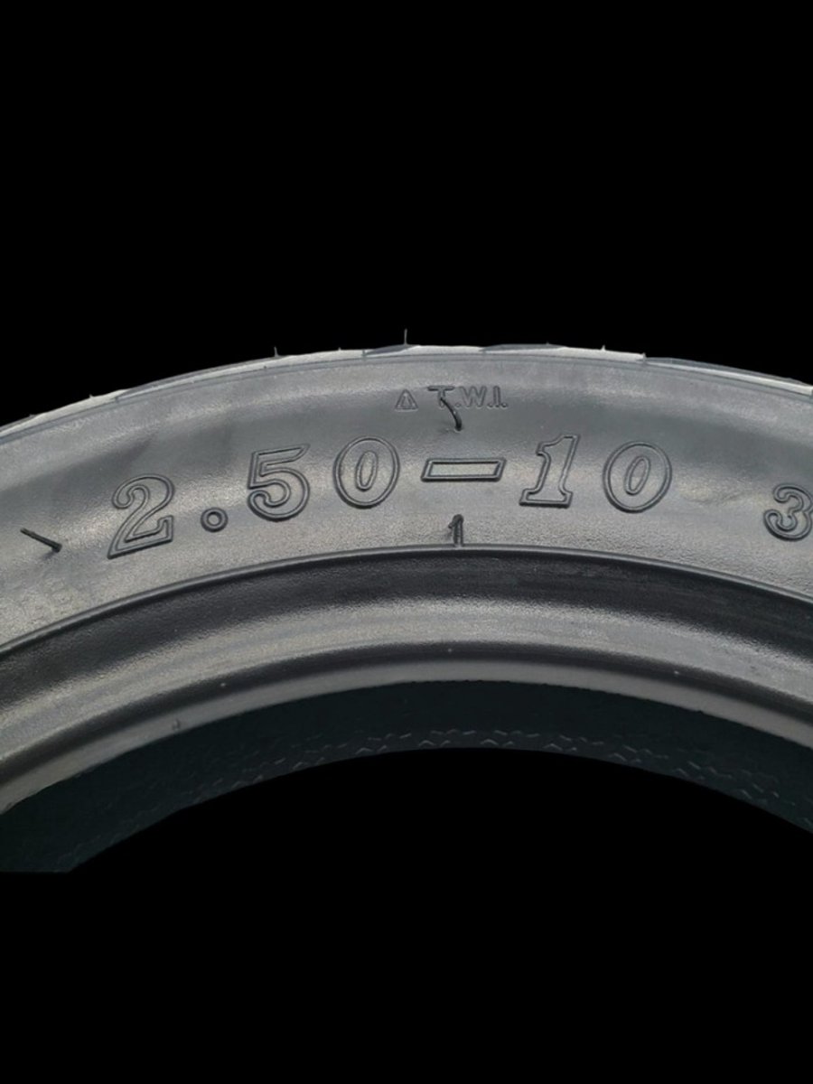 buitenband 2 50x10 dualtron city elektrische step zwart rubber duurzaam grip stabiliteit