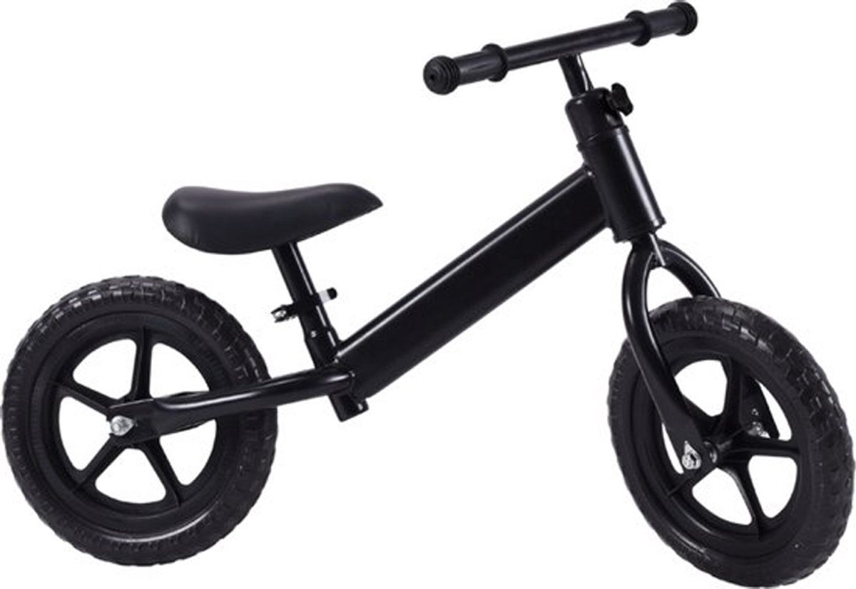 Buxibo Balance Bike – Loopfiets voor Kinderen 2-5 Jaar – Verstelbaar Zadel & Stuur – Lichtgewicht, Duurzaam – Zwart Loopfiets kopen online