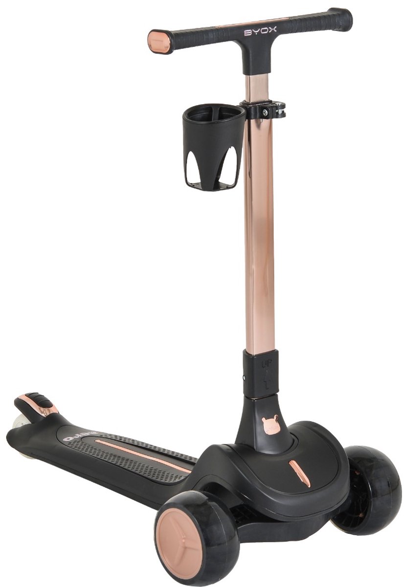 Byox Aero Coal Black Kinderstep 112061 Loopfiets kopen online