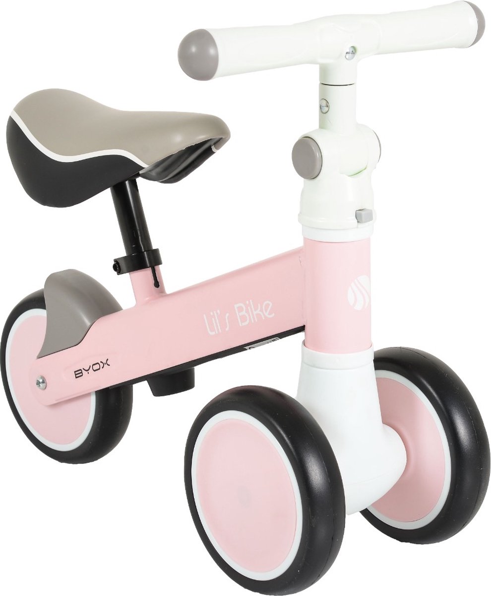 byox lil s bike pink loopfiets 111733
