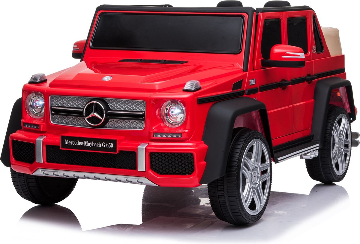 Cabino Elektrische Kinderauto Mercedes Benz G650 Rood Loopauto kopen online