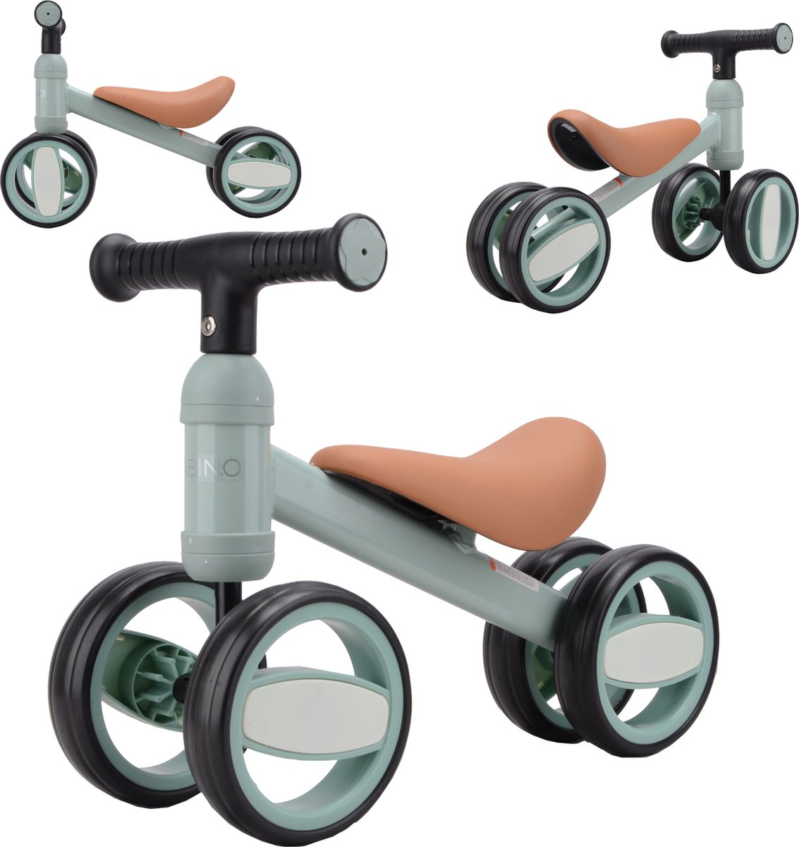 Cabino Loopfiets / Driewieler – Vanaf 1 jaar - Groen Driewieler kopen online