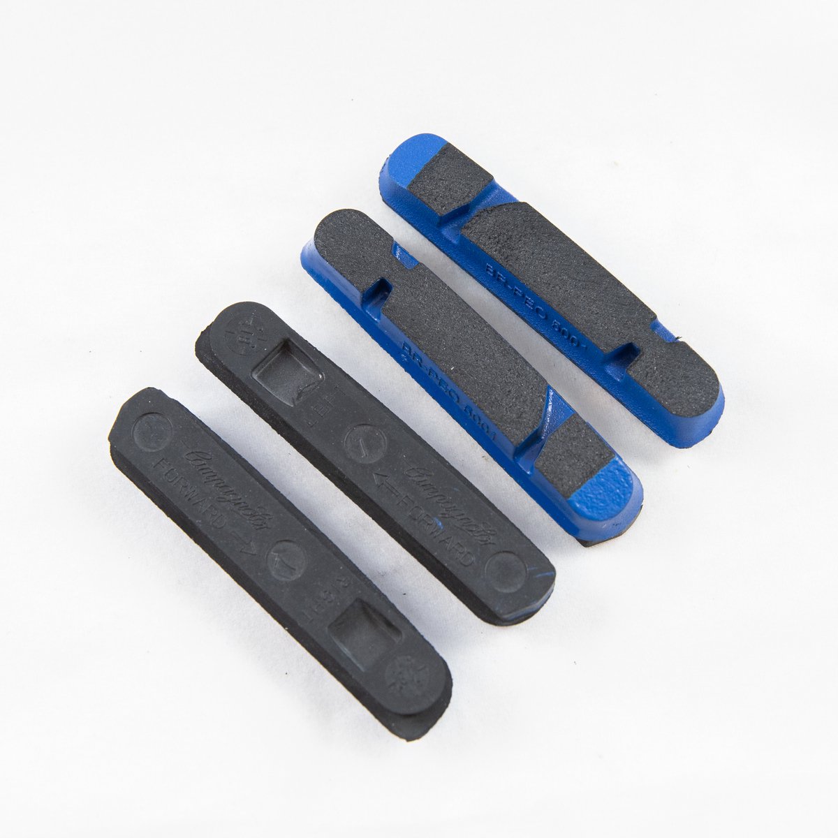 campagnolo mille pack of 4 caliper inserts remschoen blauw zwart
