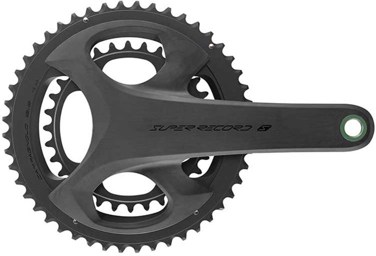 campagnolo super record s prot carbon 12s crankstel zilver 170 mm 50 34t
