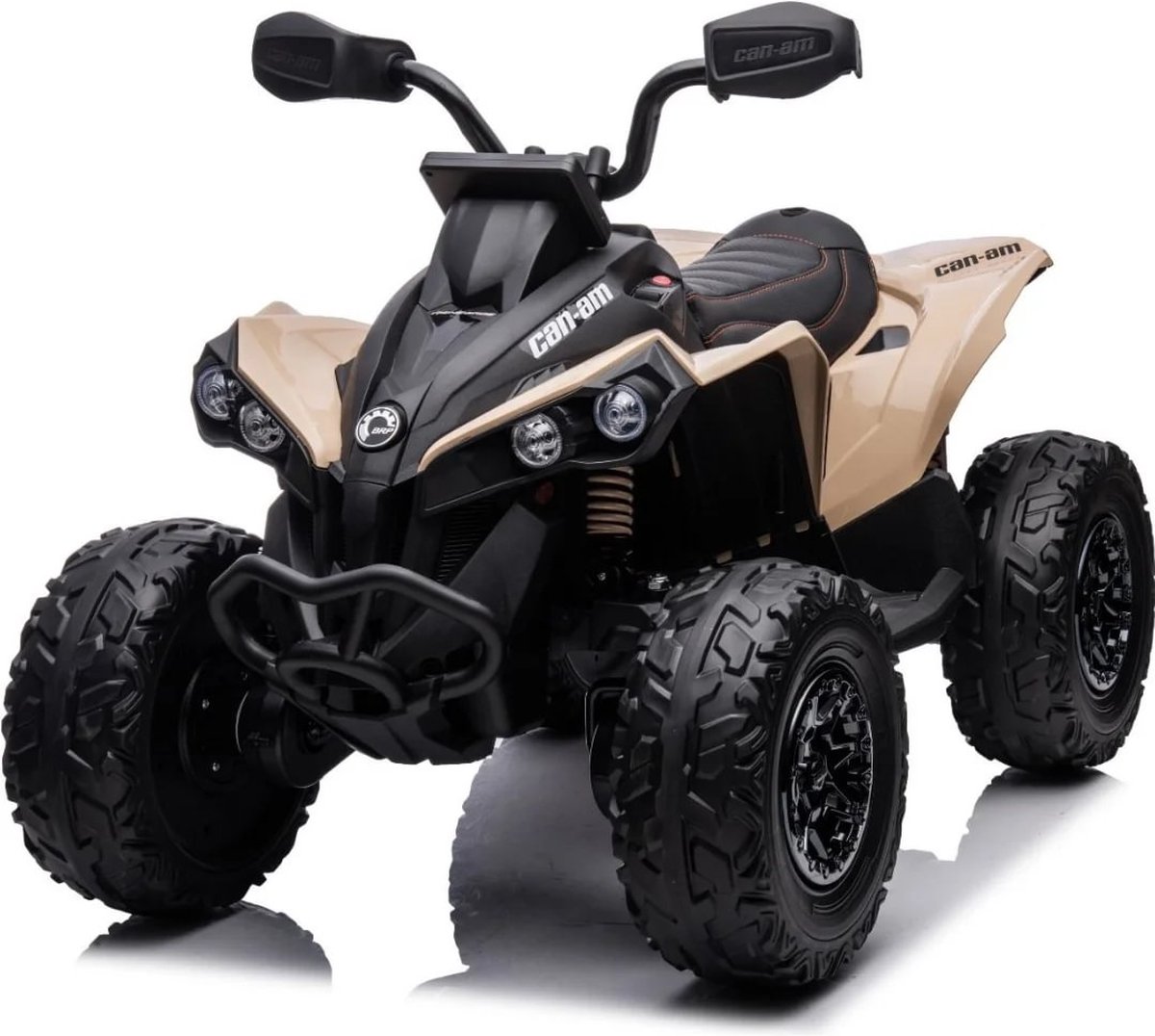 Can-Am Renegade - Elektrische Kinderquad 12V - 3 tot 7 jaar - 4x4 - Khaki Accuvoertuig kopen online