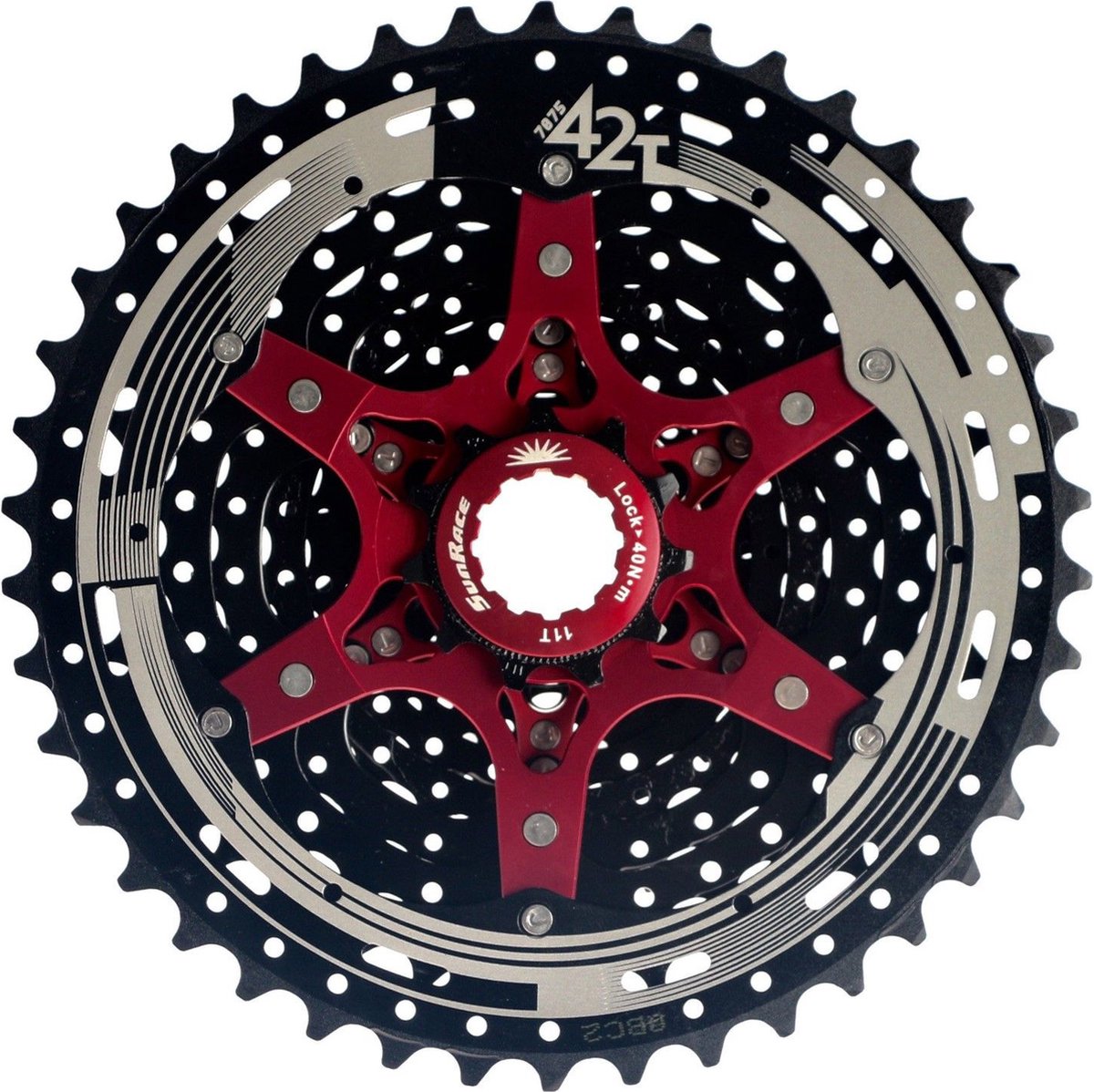 cassette sunrace csms8 11 speed 11 42t zwart