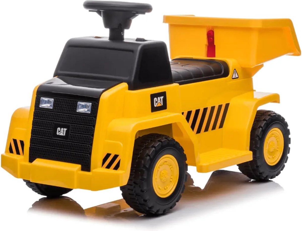 CAT Elektrische Kiepwagen - voor Kinderen - 6V accu - 1 tot 3 jaar - Geel Loopauto kopen online