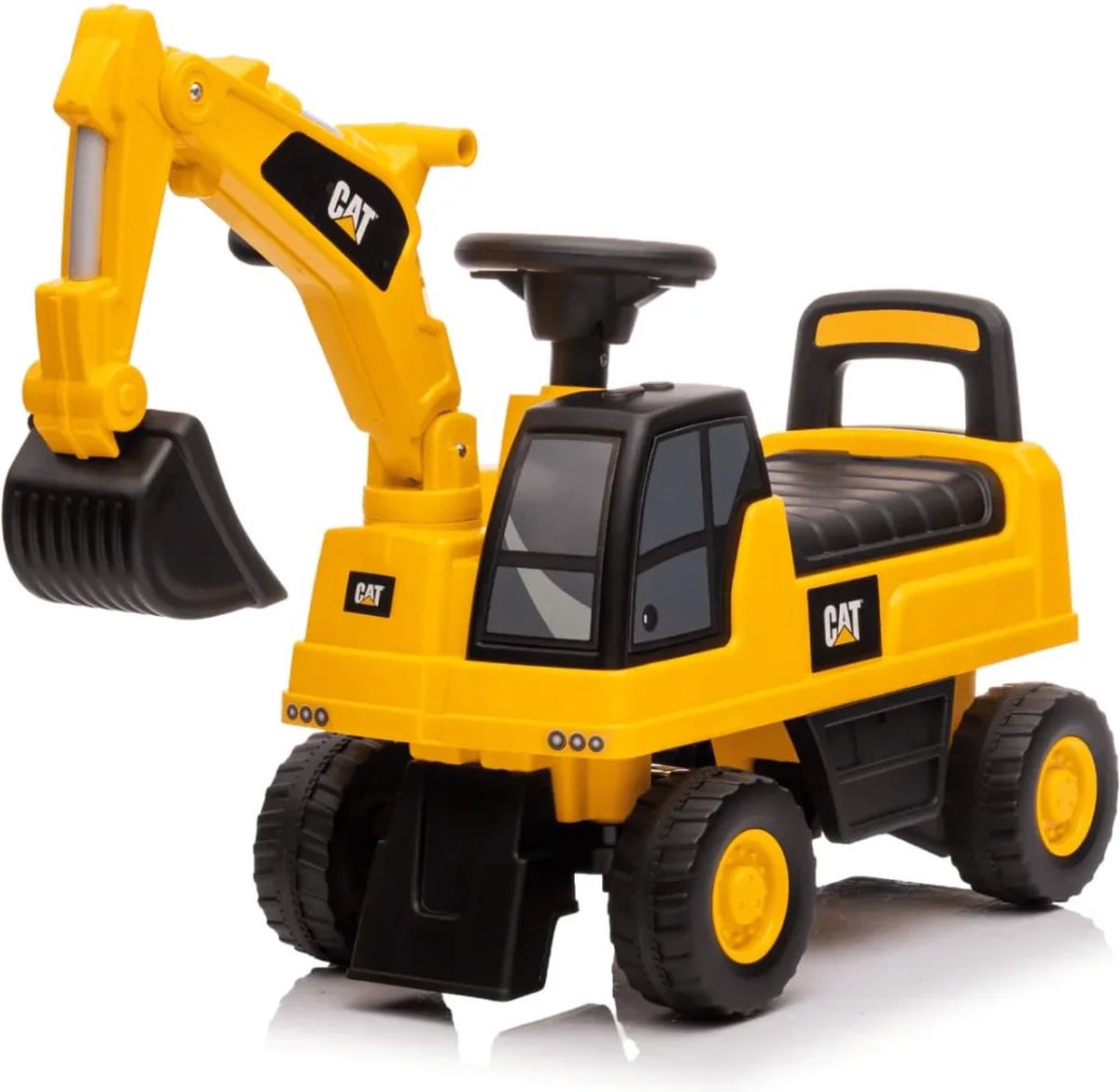 CAT Graafmachine - Loopauto voor Kinderen - 1 tot 3 jaar - Geel Loopauto kopen online