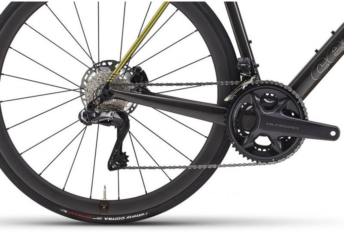 cervelo r5 ultegra di2 racefiets groen 54