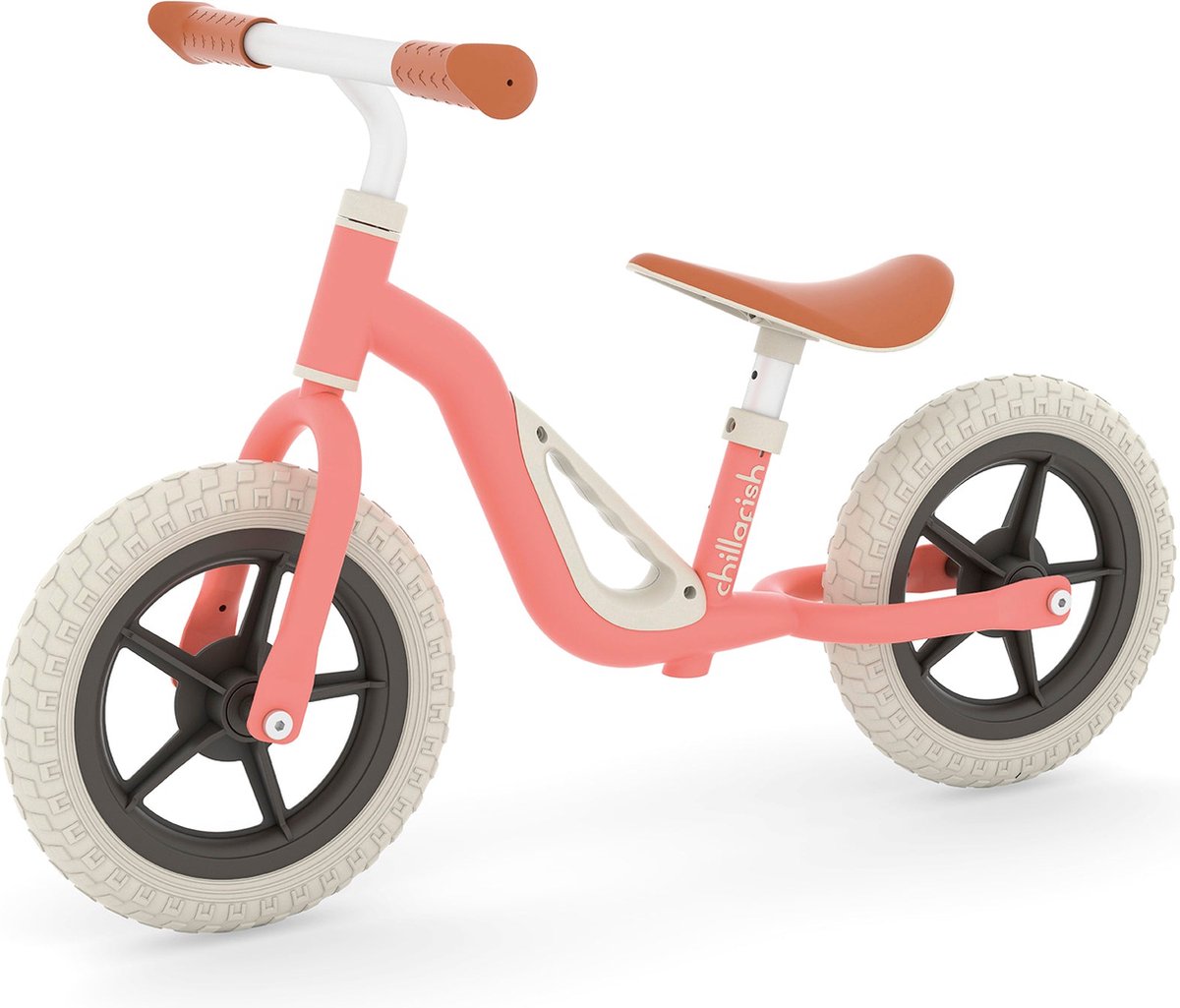 charlie lichtgewicht 10 inch loopfiets met handvat
