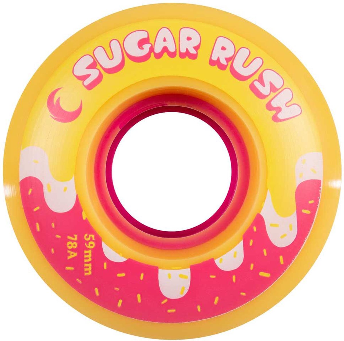 Chaya Sugar Rush 78a Schaatswielen Goud 59 x 38 mm Skateonderdeel kopen online