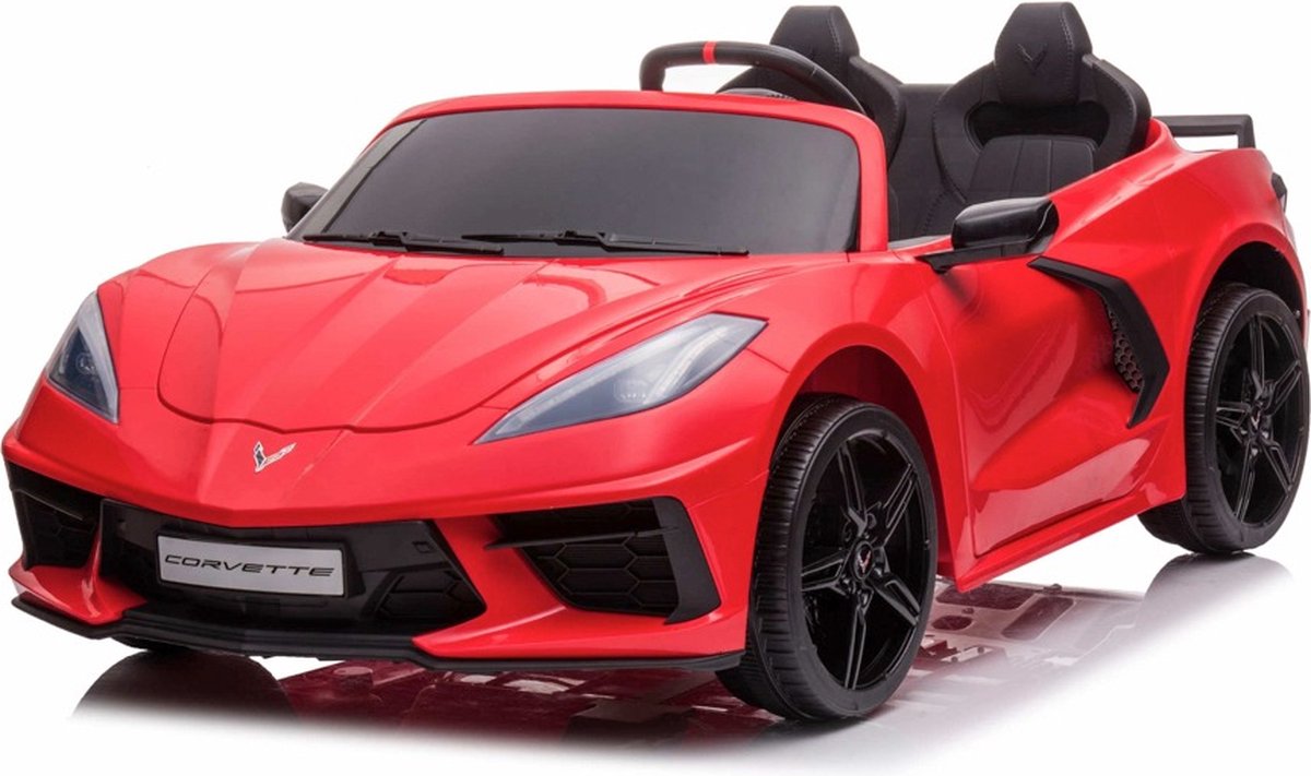 Chevrolet Corvette C8 Rood | 12V Kinderauto Accuvoertuig kopen online