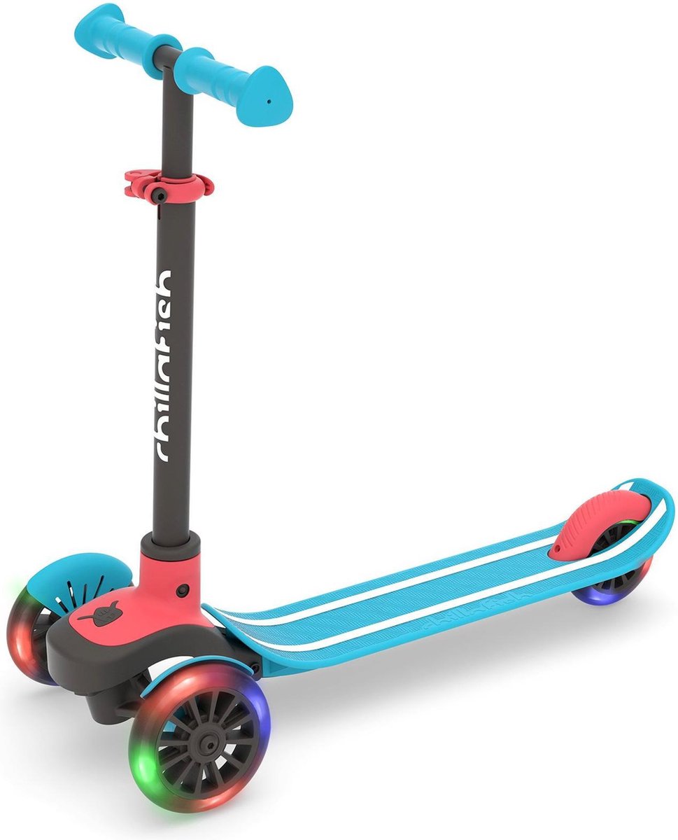 chillafish loopfiets scotti glow blauw