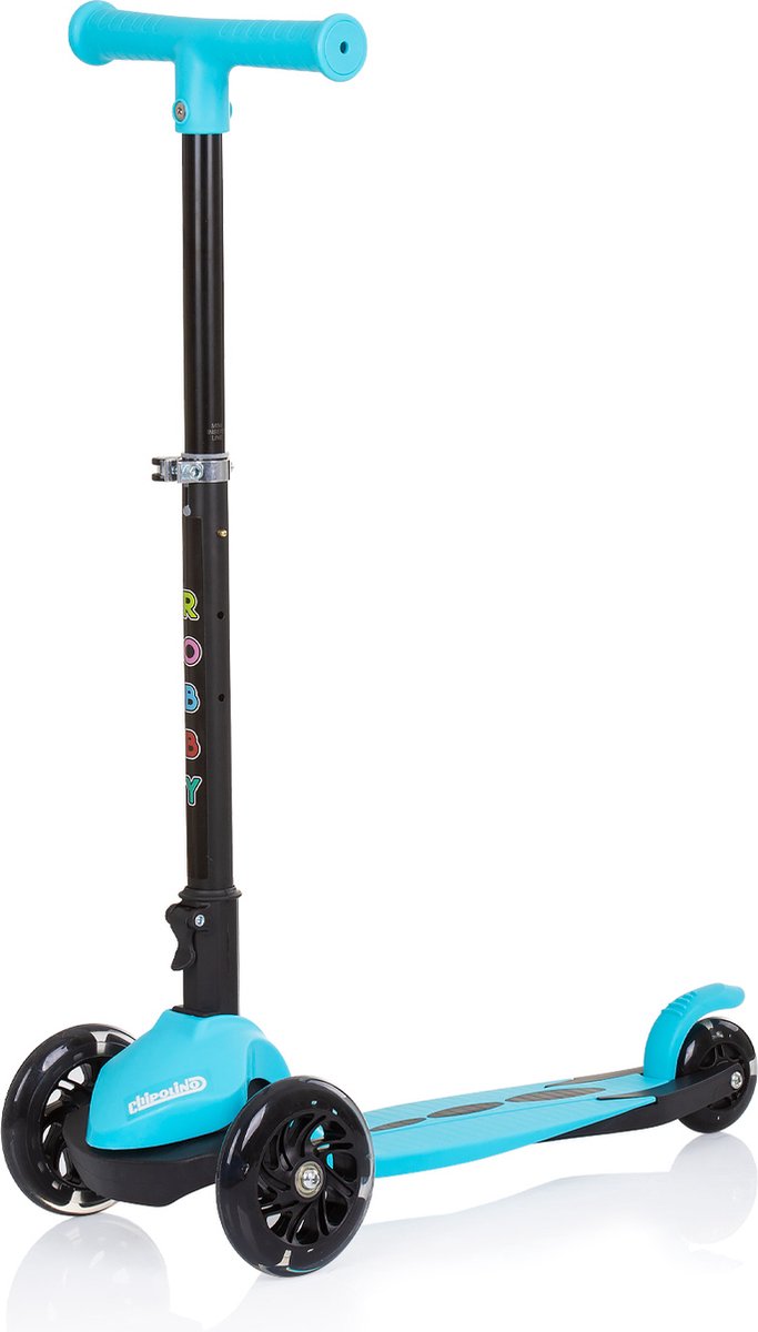 Chipolino Robby Kinderstep - Step met 3 lichtgevende wielen - Verstelbaar - Vanaf 3 jaar - Blauw Step kopen online