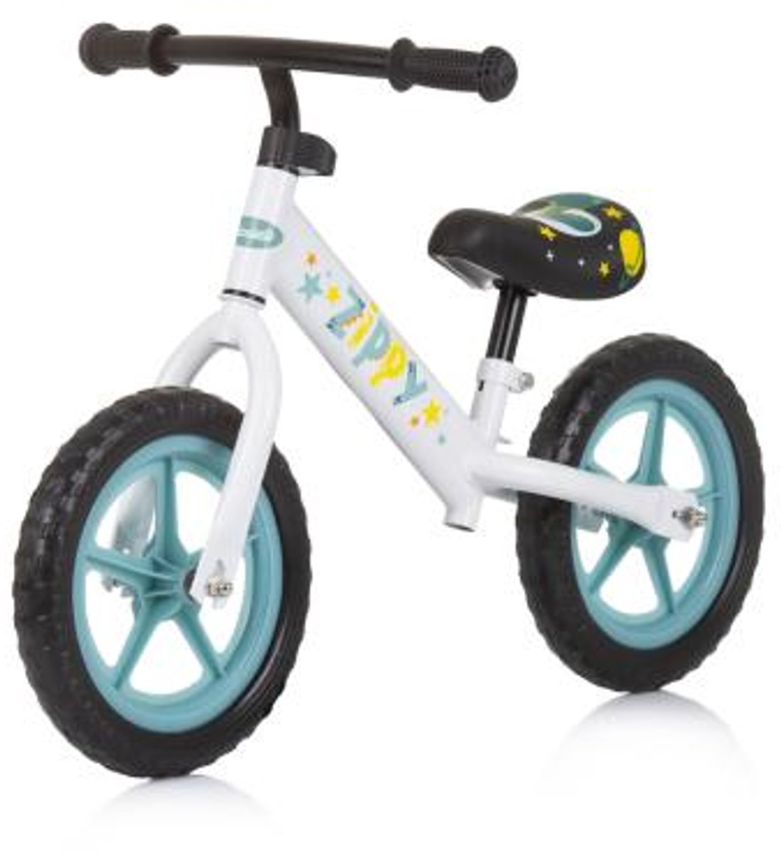 chipolino zippy balansfiets loopfiets jongens 12 inch blauw