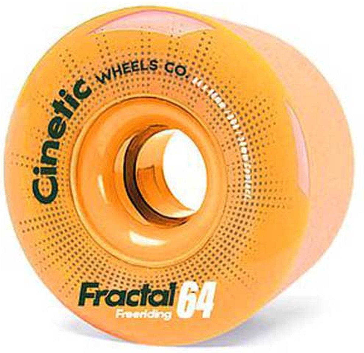 Cinetic Fractal 80a Skateboardwielen Goud 64 x 46 mm Skateonderdeel kopen online