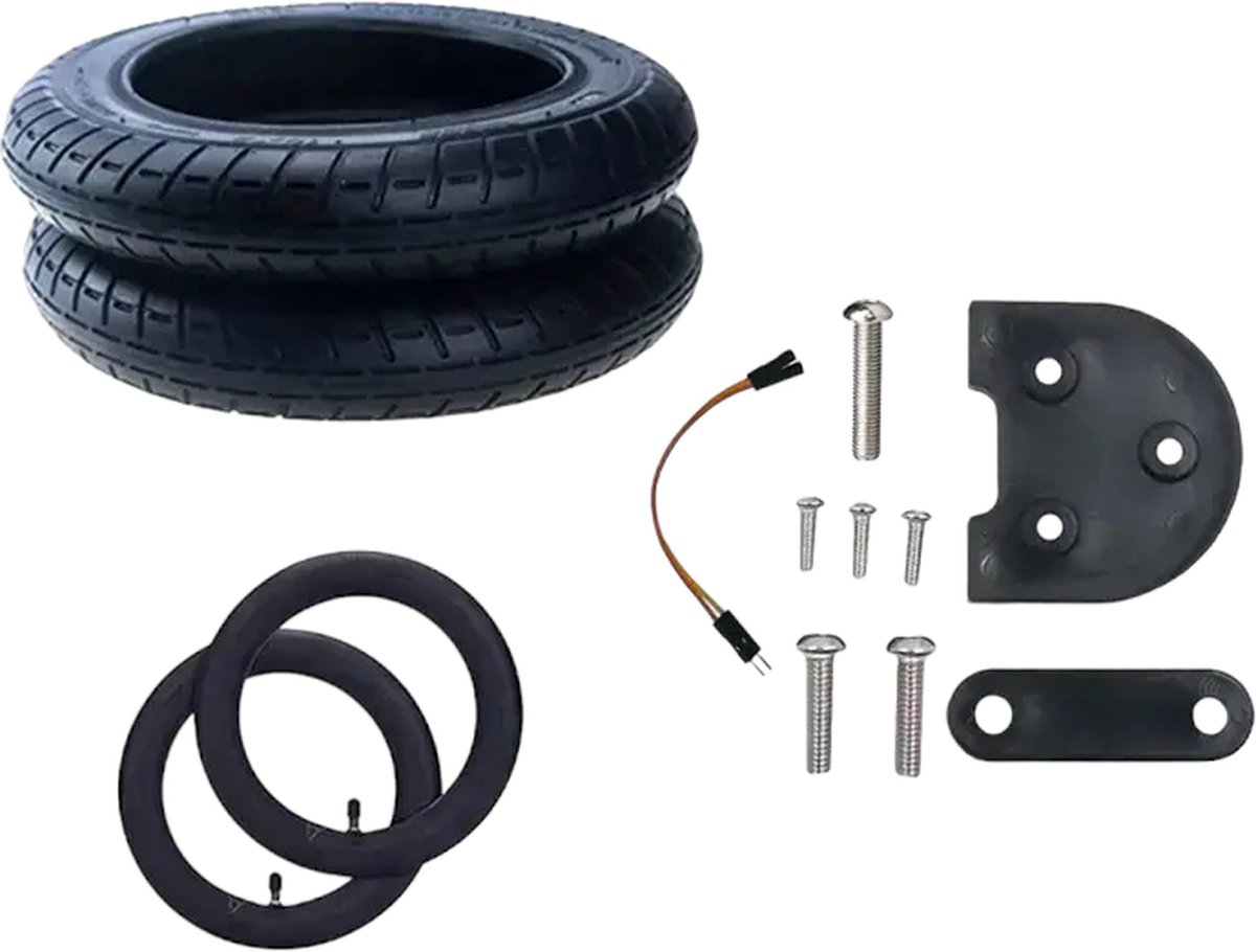 Complete kit 10 × 2 inches for Xiaomi │2x binnenbanden 10 x 2 │ 2x buitenbanden 10 x 2 │ Buitenspeelvoertuigaccessoire kopen online