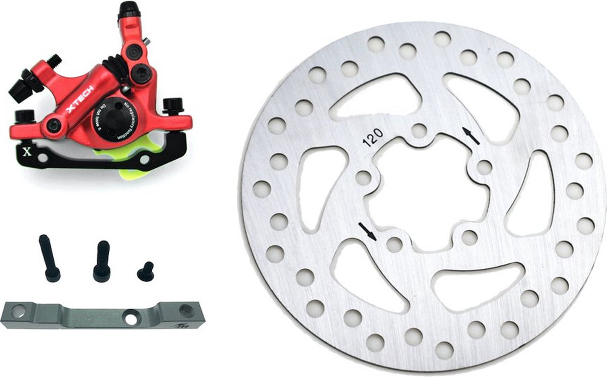 Complete XTECH standaardset (rood) Buitenspeelvoertuigaccessoire kopen online