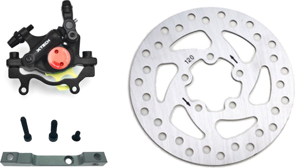 complete xtech standaardset zwart