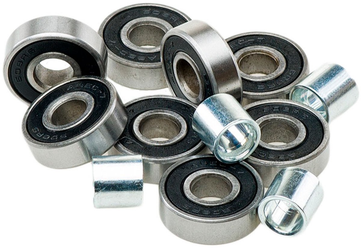 Coolslide Abec 7 - skate lagers +spacers - 8st Skateonderdeel kopen online