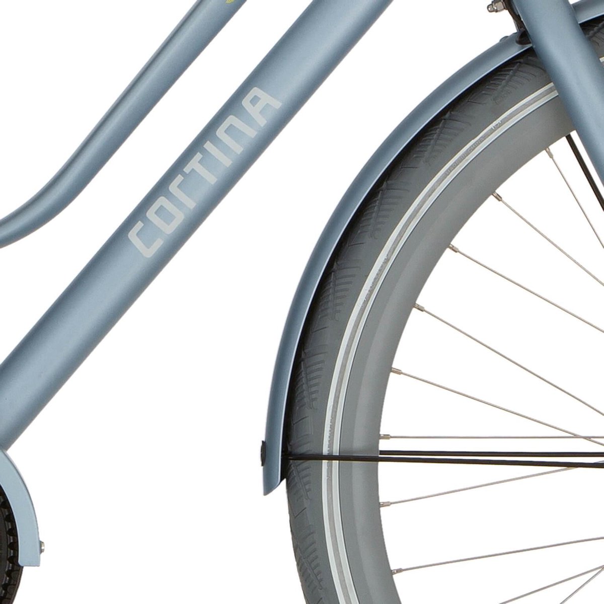 Cortina Spatbord voor 28 Mozzo metaal blauw matt Fiets kopen online