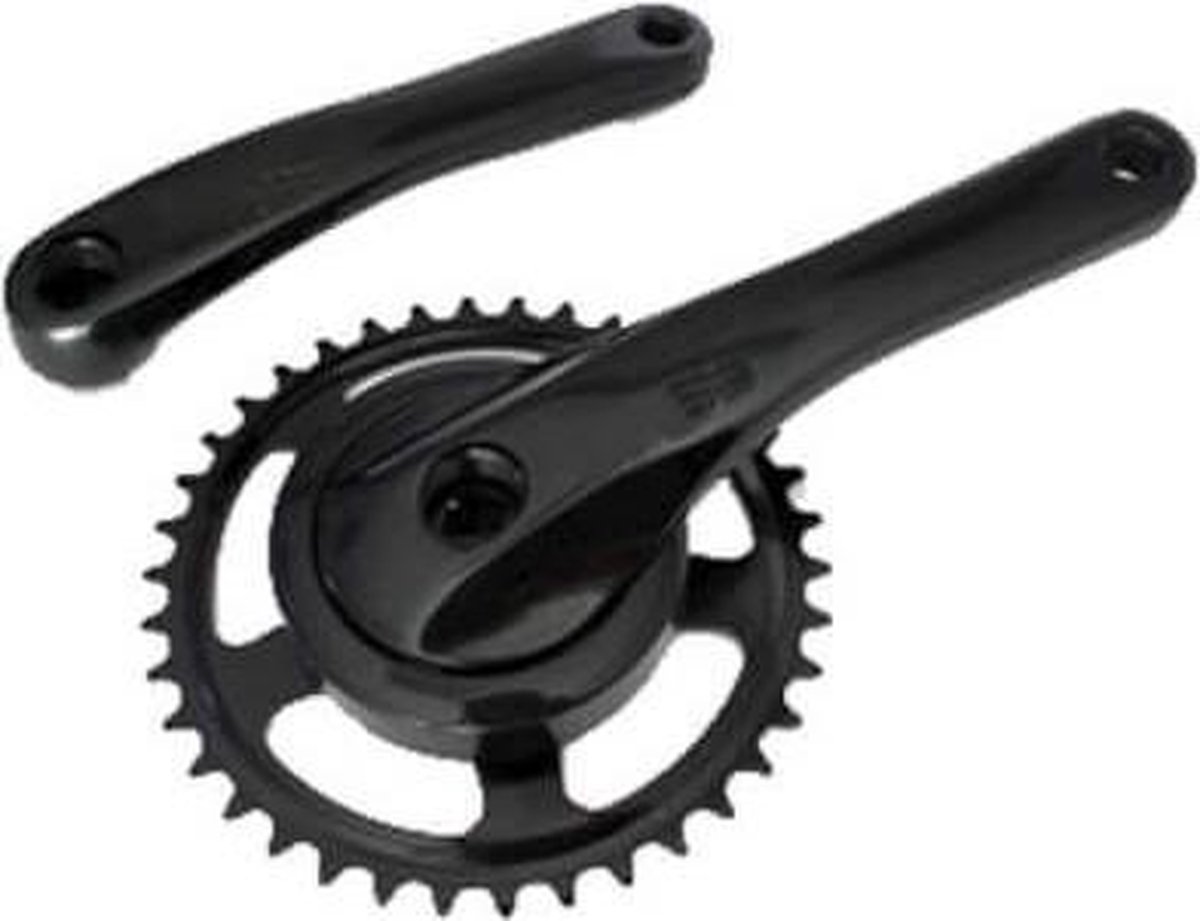Crankstel 38T Zwart zonder stofkap Fiets kopen online