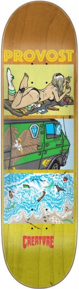 Creature Skateboard Deck Provost Hesh Coast Skateonderdeel kopen online