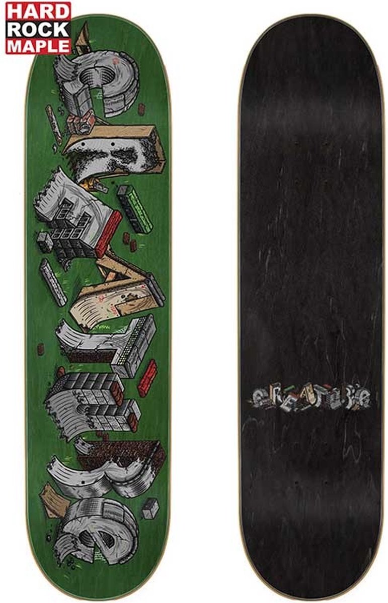 Creature Slab DIY Hard Rock Maple 7.75 Skateboard Deck Skateonderdeel kopen online