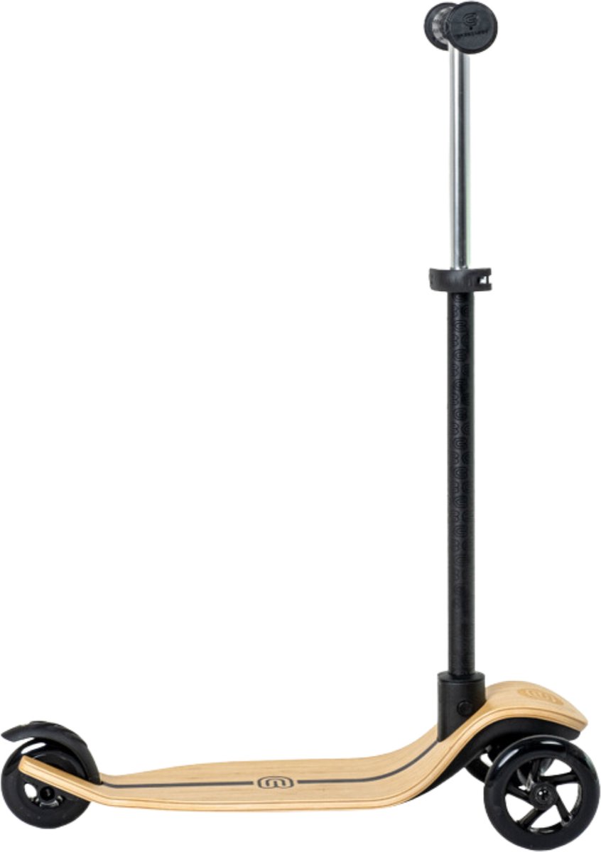 Croozaboo - Design Kids Scooter - Step - 3 tot 10 jaar - drie wielen - brede plank - Black line Step kopen online