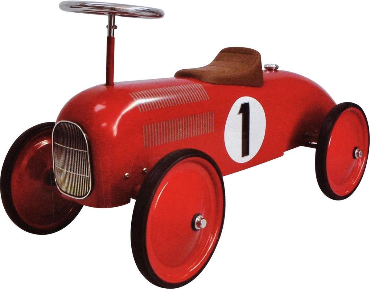 DAM - Nummer 1 Rood - Loopauto Loopauto kopen online