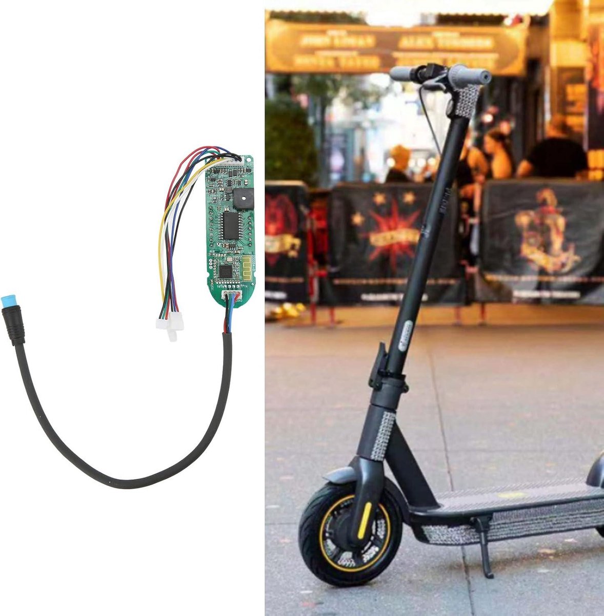 Dashboard voor elektrische step met transparant display en deksel - Voor Ninebots Max G30 - Vervanging van schakelcircuit - Bescherm je elektrische scooter Buitenspeelvoertuigaccessoire kopen online