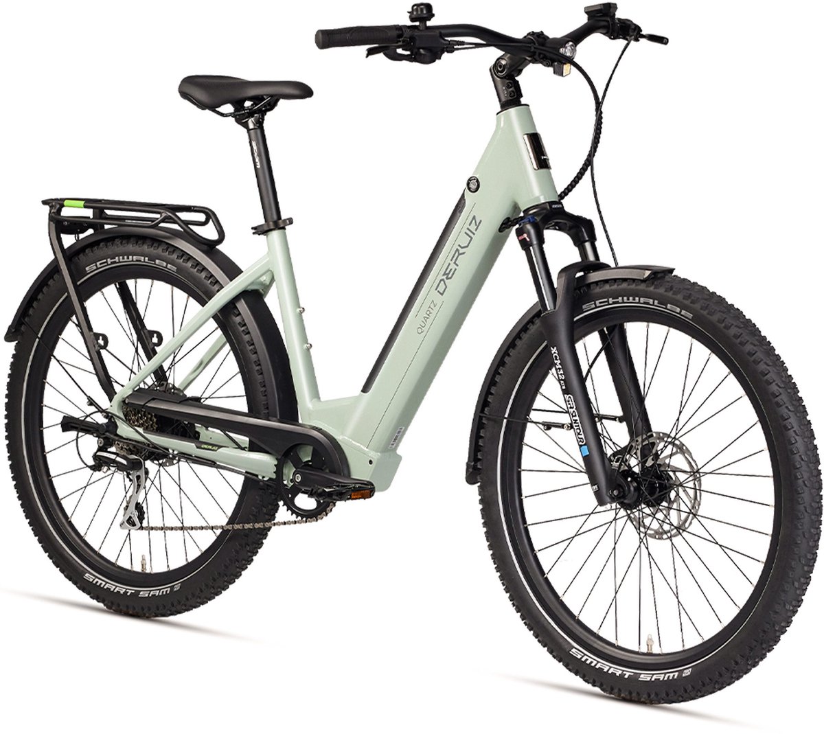 Deruiz Quartz SUV Elektrische Fiets - 160 km Actieradius - 644Wh - Shimano 8 Versnellingen - Hydraulische Schijfremmen - 27.5 inch MTB Banden - Verwijderbare Accu - Elektrische mountainbikes Fiets (elektrisch) kopen online