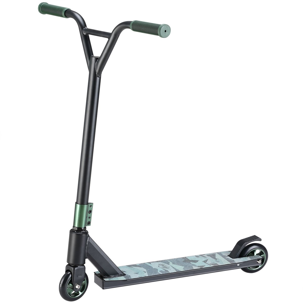 deuba premium stuntstep camouflage groen abec 9 aluminium