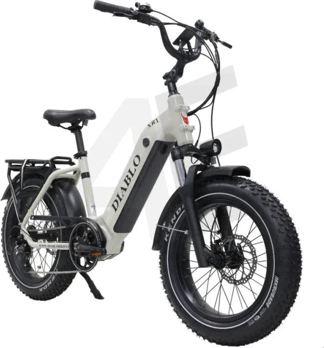 diablo xr1 fatbike met hydraulische remmen fashion grey