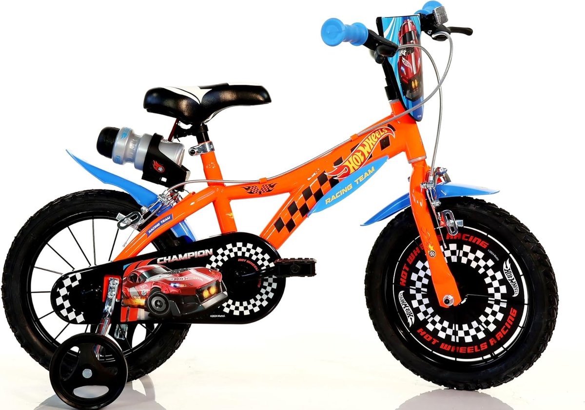 dino kinderfiets hot wheels 16 inch