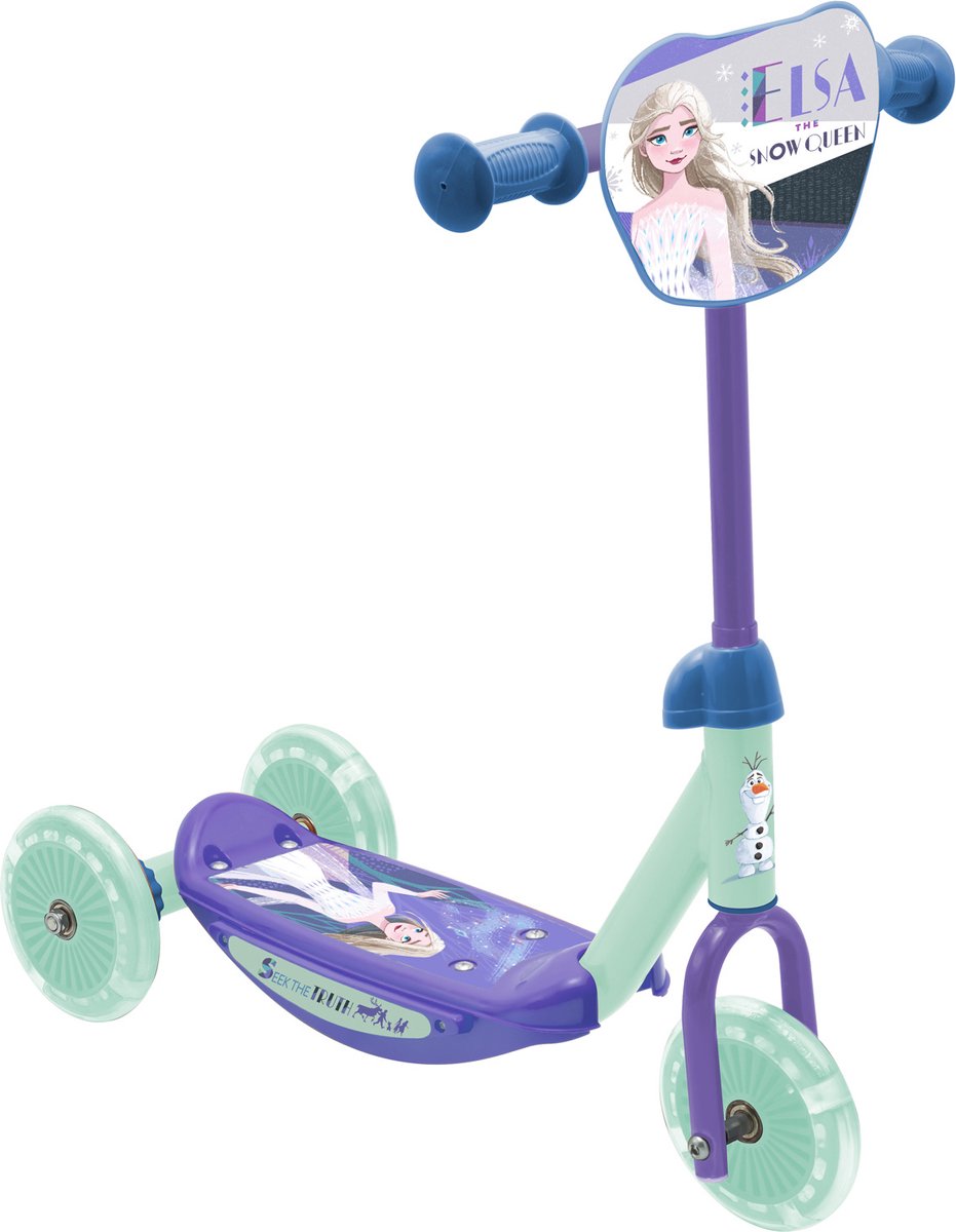 Disney Frozen 3-wiel Kinderstep Meisjes Paars/lichtblauw Step kopen online