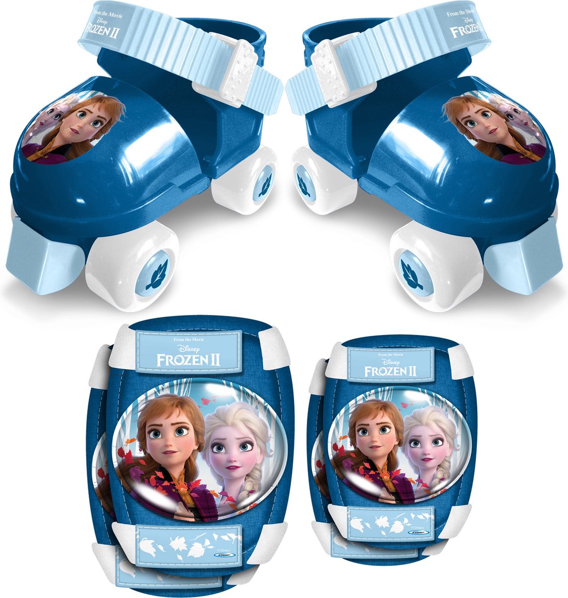 Disney Frozen Ii Rolschaatsen Met Bescherming Meisjes Blauw Maat 23-27 Rolschaatsen kopen online