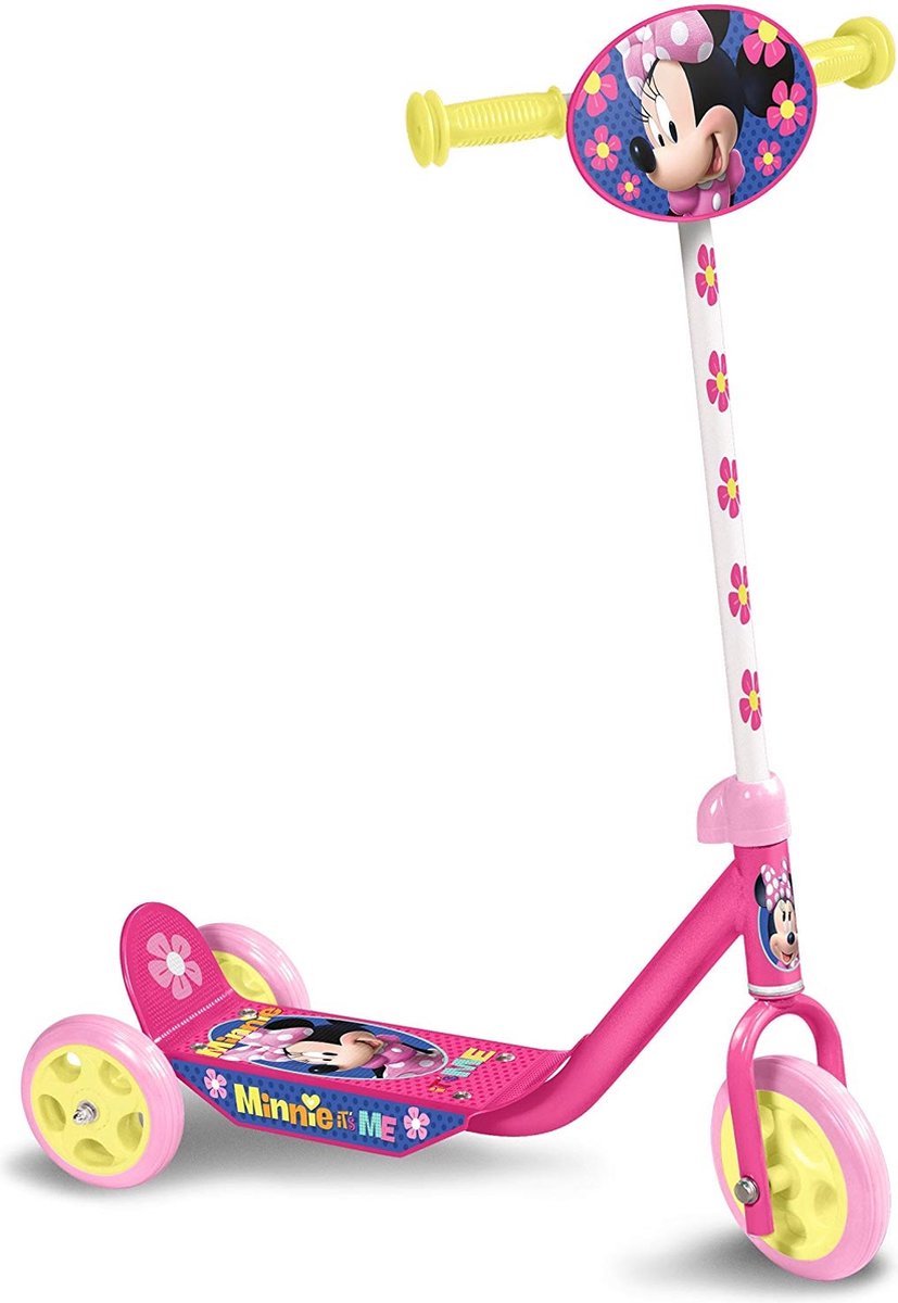 Disney Minnie Mouse 3-wiel Kinderstep - Step - Meisjes - Roze & Geel Step kopen online