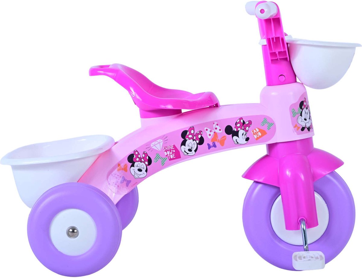 Disney Minnie Mouse Driewieler Met Mandje Meisjes Roze Driewieler kopen online