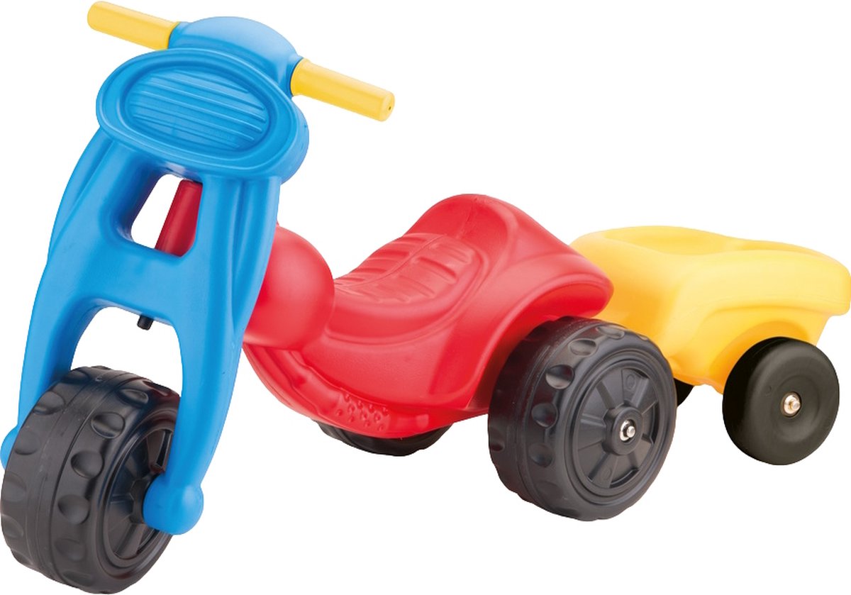 Dolu Driewieler met Aanhangwagen 7043 Loopauto kopen online