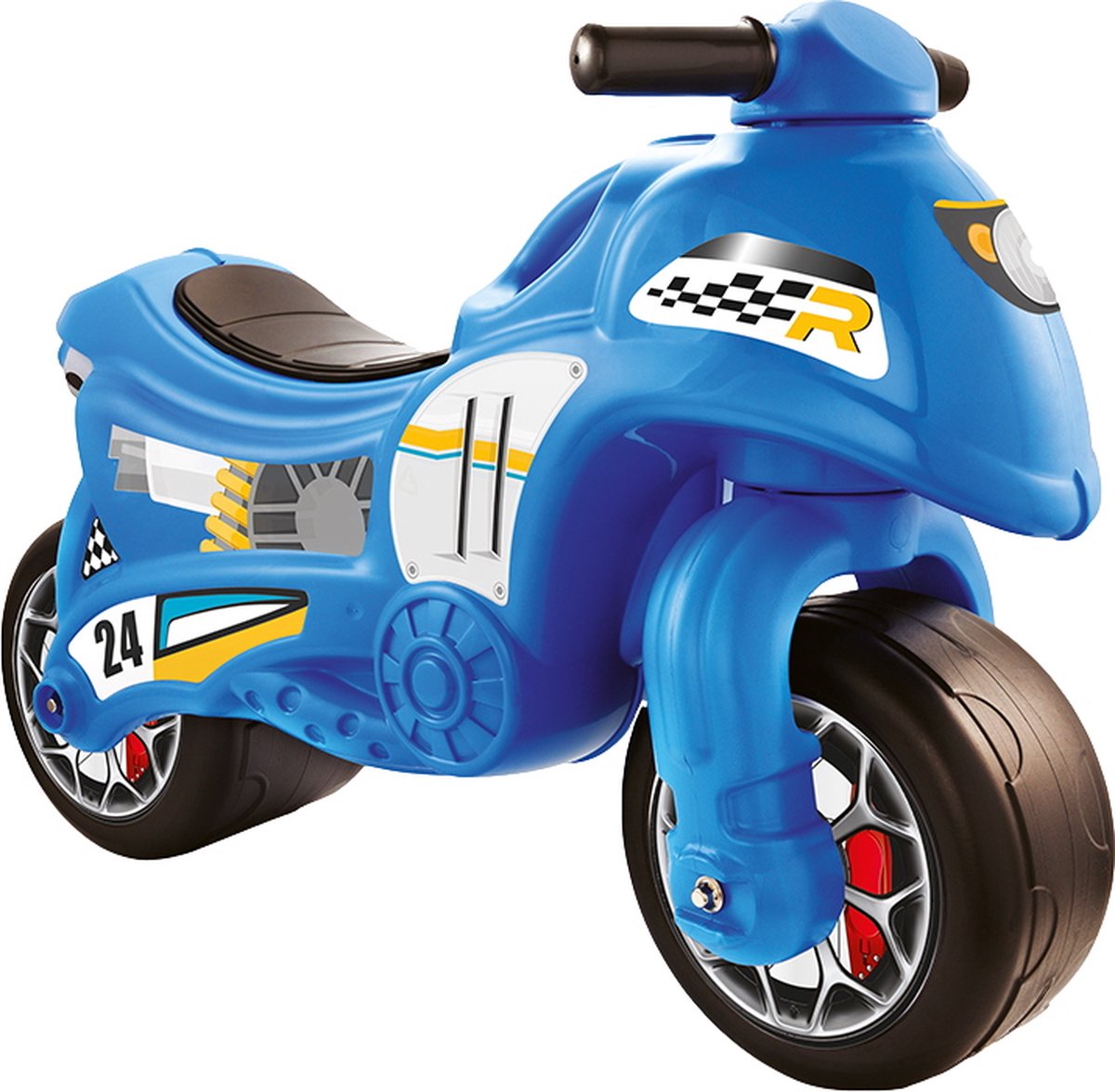 dolu my first moto loopmotor vanaf 24 maanden blauw zwart