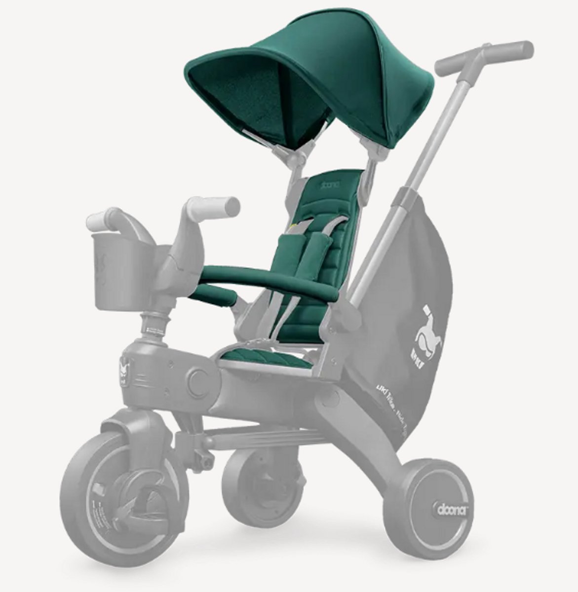 Doona LIKI Textielset Racing Green / groen Buitenspeelvoertuigaccessoire kopen online
