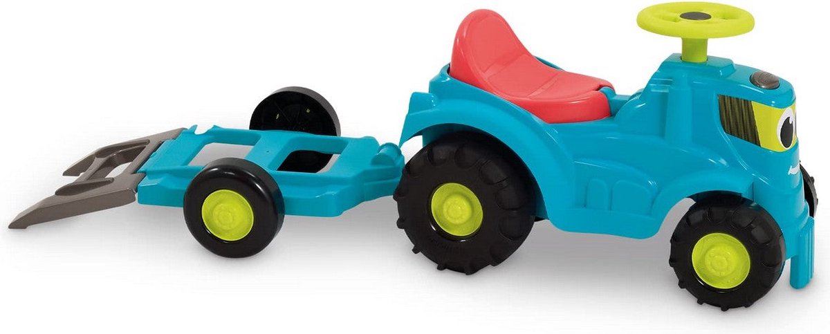 Driewieler Ecoiffier Trailer Tractor Aanhanger Extractor Loopauto kopen online