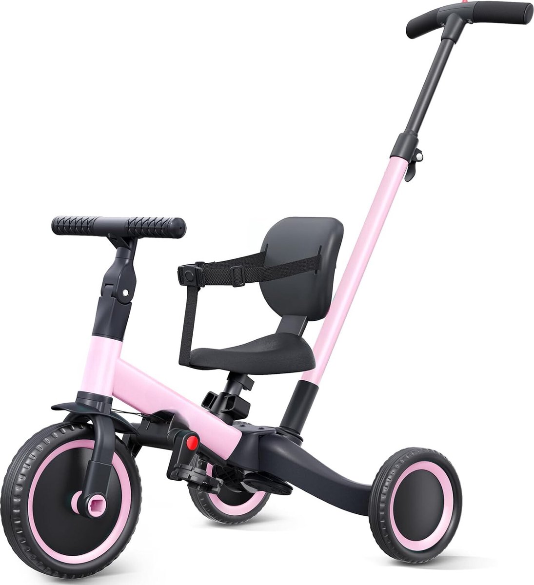 driewieler met duwstang fiets voor jongens en meisjes verstelbaar voor elke leeftijd must have voor uw kinderen