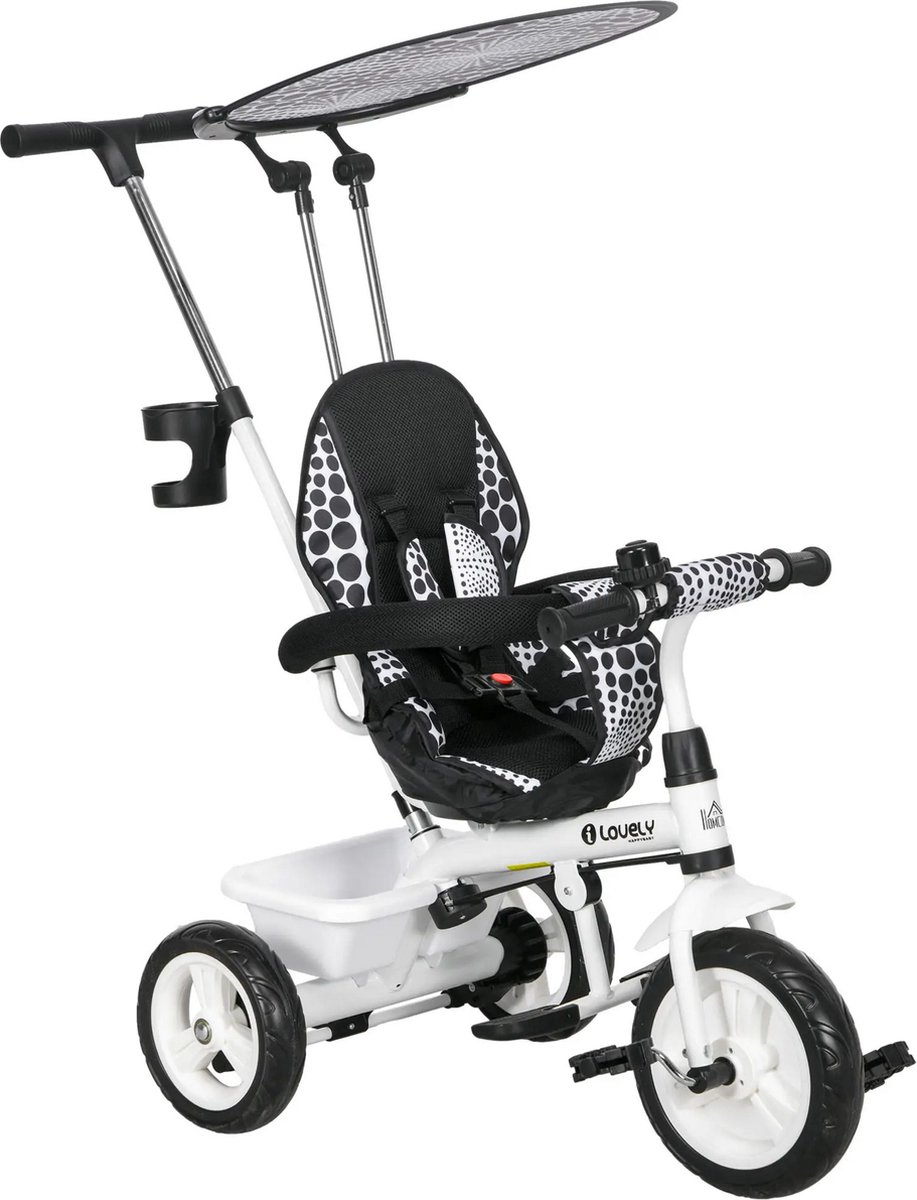 Driewieler met duwstang - Kinderfiets - Loopfiets - Loopauto - Speelgoed - Buitenspeelgoed Driewieler kopen online