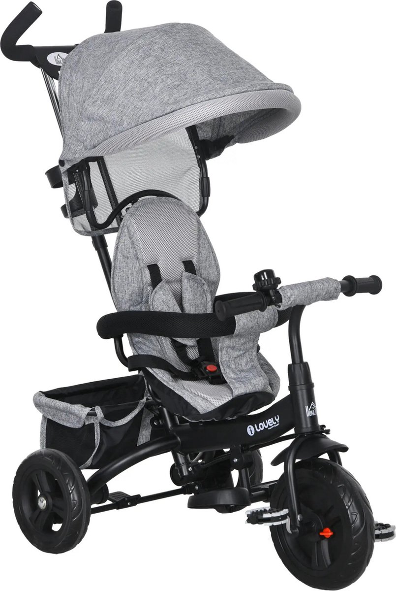 Driewieler met duwstang - Kinderfiets - Loopfiets - Loopauto Driewieler kopen online