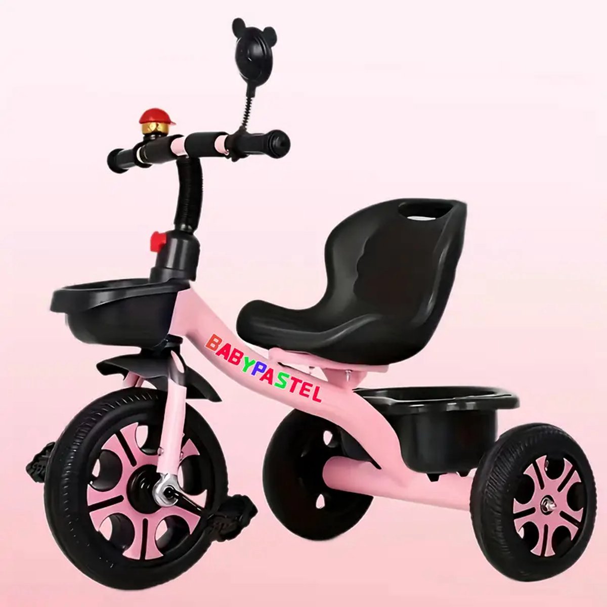 Driewieler - roze - RVS Driewieler kopen online