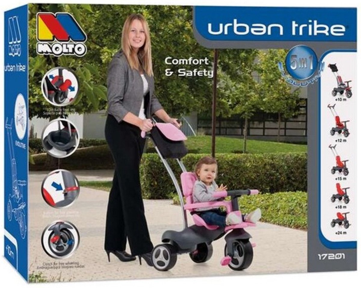 Driewieler Urban Trike Moltó (98 cm) Driewieler kopen online